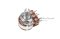 [E] WH148 วอลลุ่ม 5 ขา Volume 500K แกนยาว 15 mm